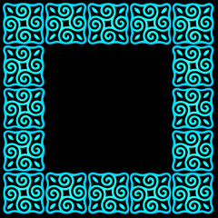 Rough artistic frame