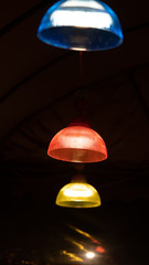 Three color lamp
