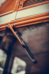 Obraz premium Vintage bus windscreen wipers