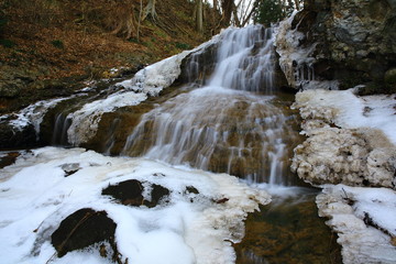 Obraz premium 冬の滝