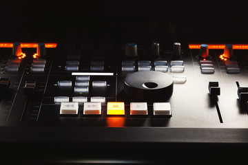 Modern Mixing Console