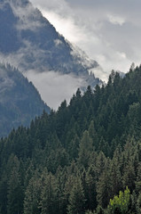 wolkenlandschaft über dem stubaital