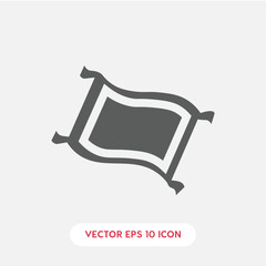 magic carpet icon vector