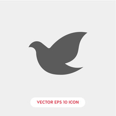 dove icon vector