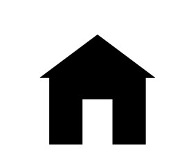house icon isolated on white background