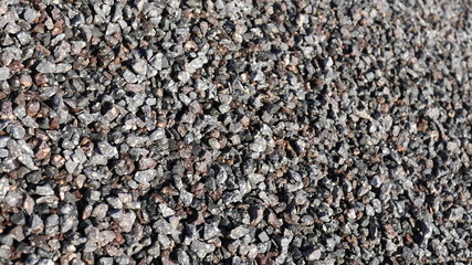 Splitt Bruchsteine im Detail