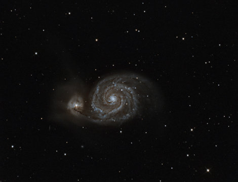 whirlpool galaxy - Powered by Adobe