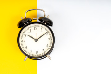 Clock with close up view