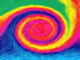 SPIRAL abstract colorful background