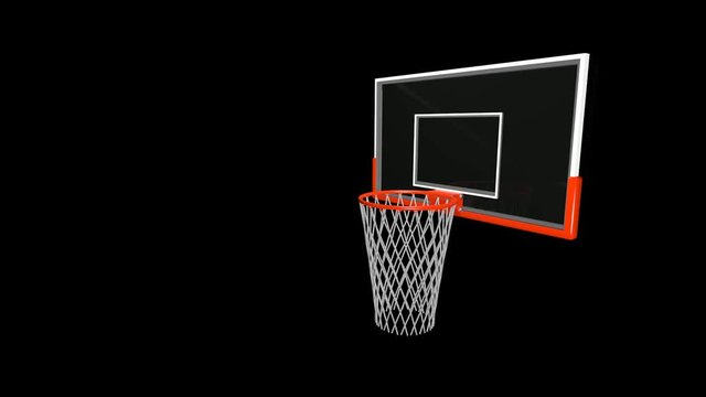 3D Basketball Hoop V2