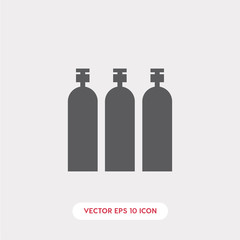 gas balloon icon vector 