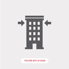 entry icon vector 