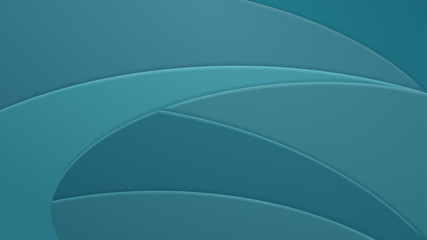 Abstract background of curved lines in light blue colors