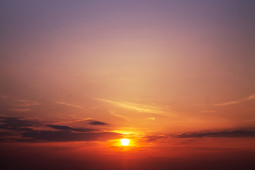 sunset.orange summer sunset, background