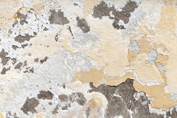 Weathered concrete old wall