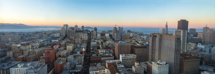 Fototapeta na wymiar San Francisco. Image of San Francisco skyline