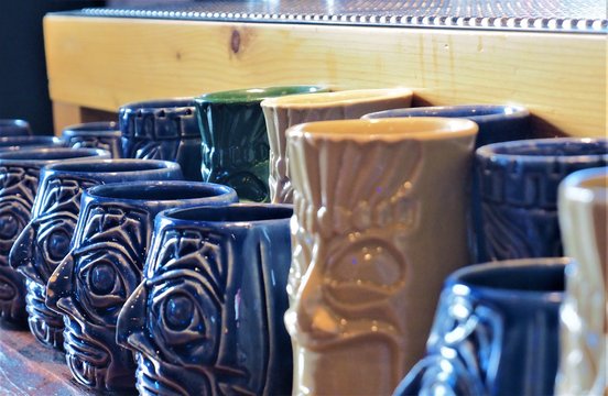 Ceramic cocktail mugs