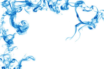 blue smoke background