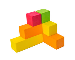 Colorful toy shape