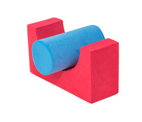 Colourful toy shape