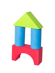Colorful toy shape