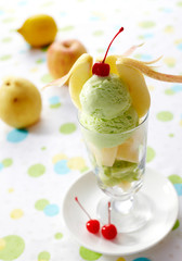 fruit icecream