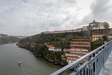 Obraz premium Architecture and Streets of rainy Porto, Portugal.