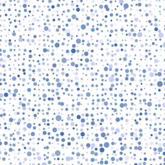  The blue confetti on a white background.       