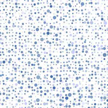  The Blue Confetti On A White Background.       