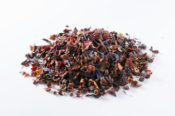 Tea on white background
