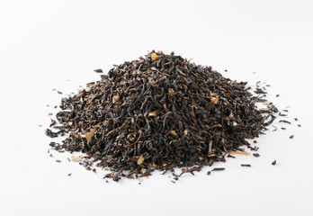 Tea isolated on a white background, European tea