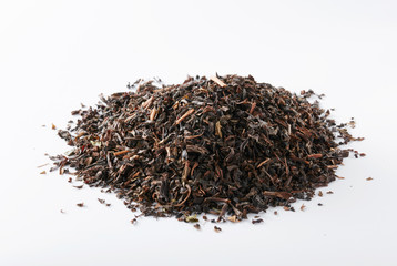 Tea isolated on a white background, European tea