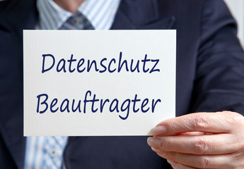 Datenschutzbeauftragter, Datenschutz und DSGVO