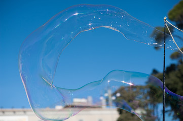 Soap bubbles skills