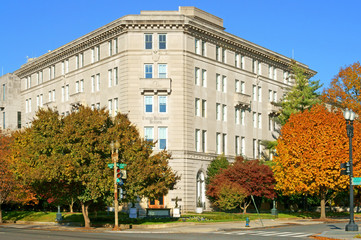 United Methodist Building (1923) in Washington, D.C. is Heritage Landmark and  only non-governmental building on Capitol Hil