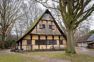 Old deutsch mill house in the open-air museum