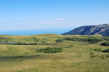 Obraz premium Green Mountain Plateau