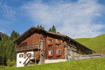 Bauernhaus im Berwanger Tal