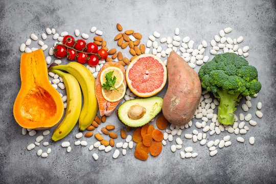 Natural food sources of potassium