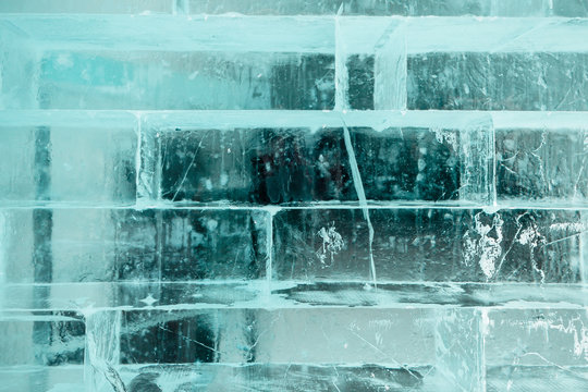 Un mur de glace, texture