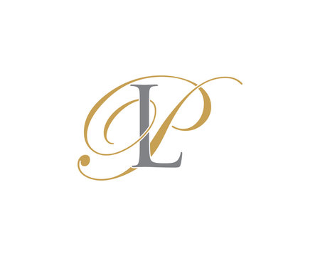 LP PL Letter Logo Icon 002