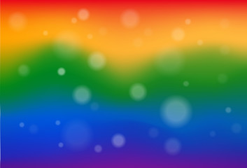 Rainbow background. LGBT Background in vector format. For weddings and Valentine's Day. LGBT theme.