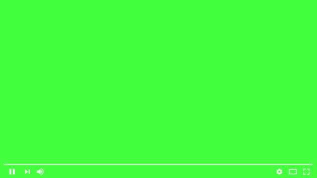 Animation of a video in social network with counter quickly increasing to 1 billion views. Chromakey included
