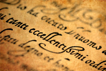 Old handwritten text from 16th century