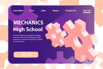 Site Design School mechanics. 