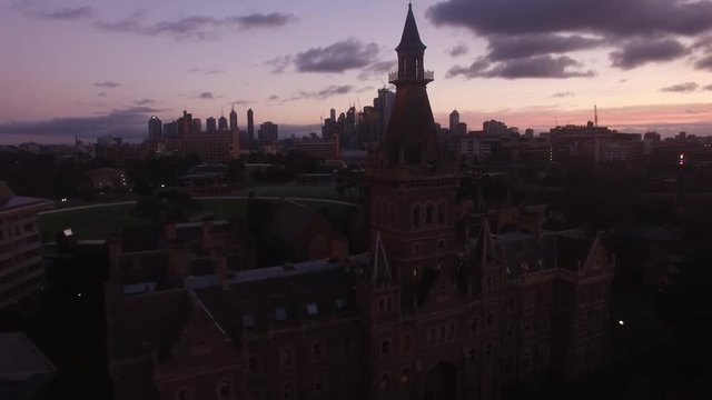 Melbourne Skyline at Dusk