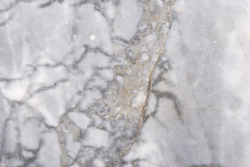 White carrara marble slab with veins 