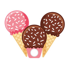 ice cream cone popsicle