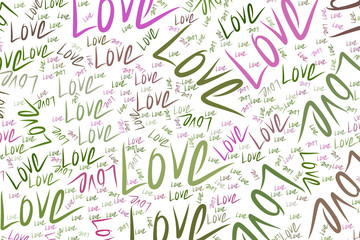 Background abstract love for valentine day, celebrations or anniversary, hand drawn for design, graphic resource.