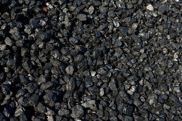 Heaps of coal - close up